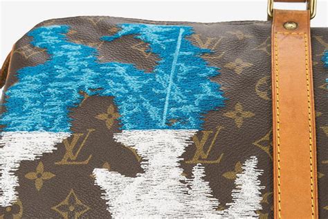 These Louis Vuitton X Jay Ahr Bags Feature Embroidery Of Over 